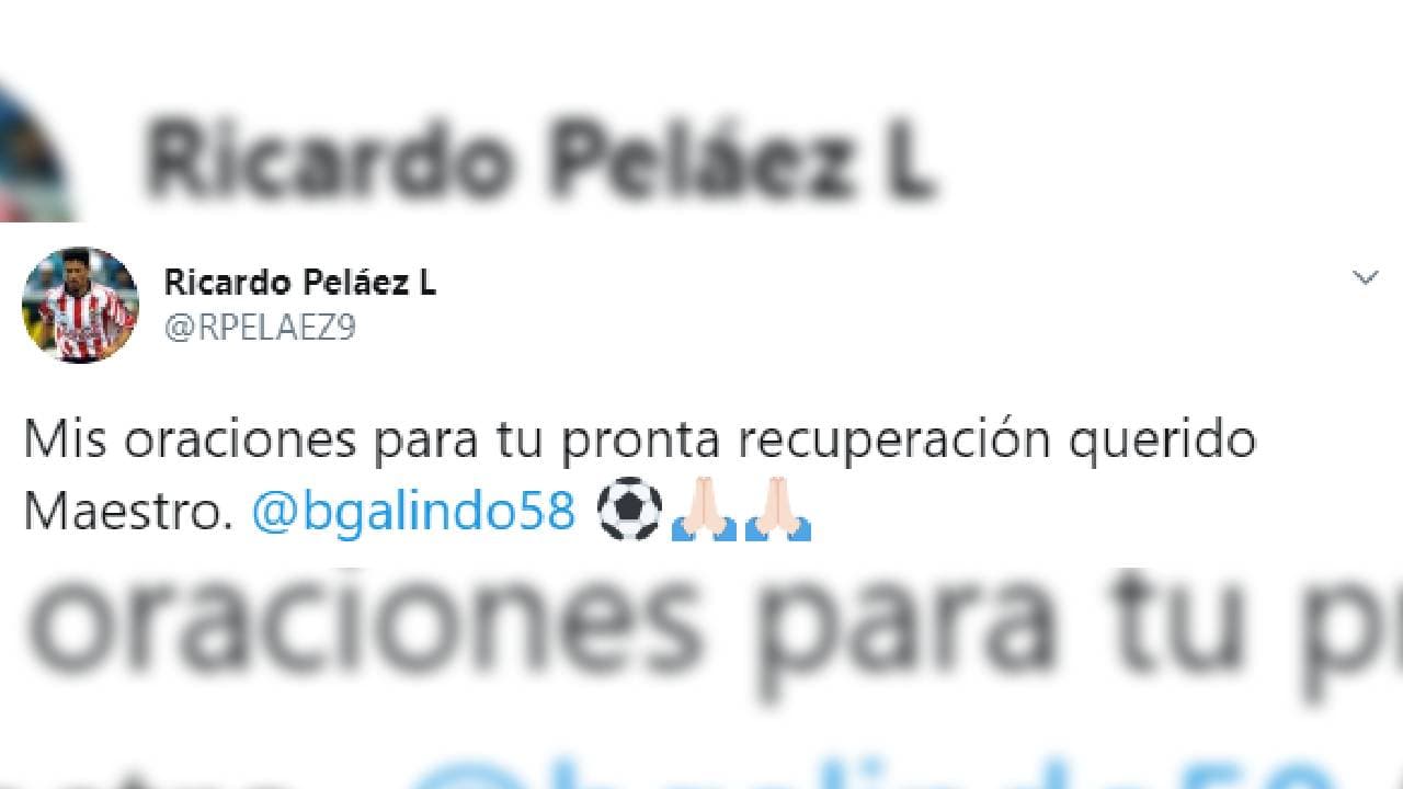 Así reaccionó el mundo del futbol ante la reciente hospitalización de ‘El Maestro’, Benjamín Galindo.