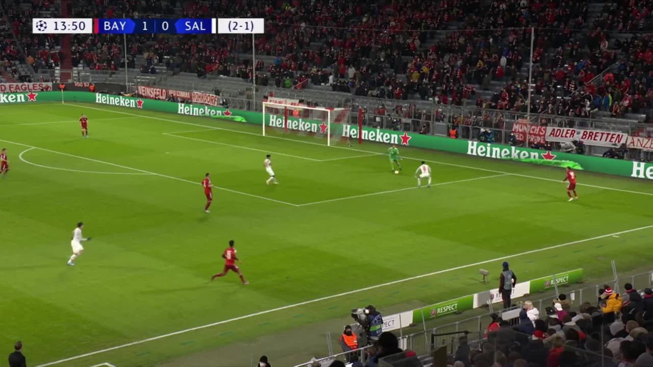 ¡TIRO ATAJADO! disparo por Nicolas Seiwald.