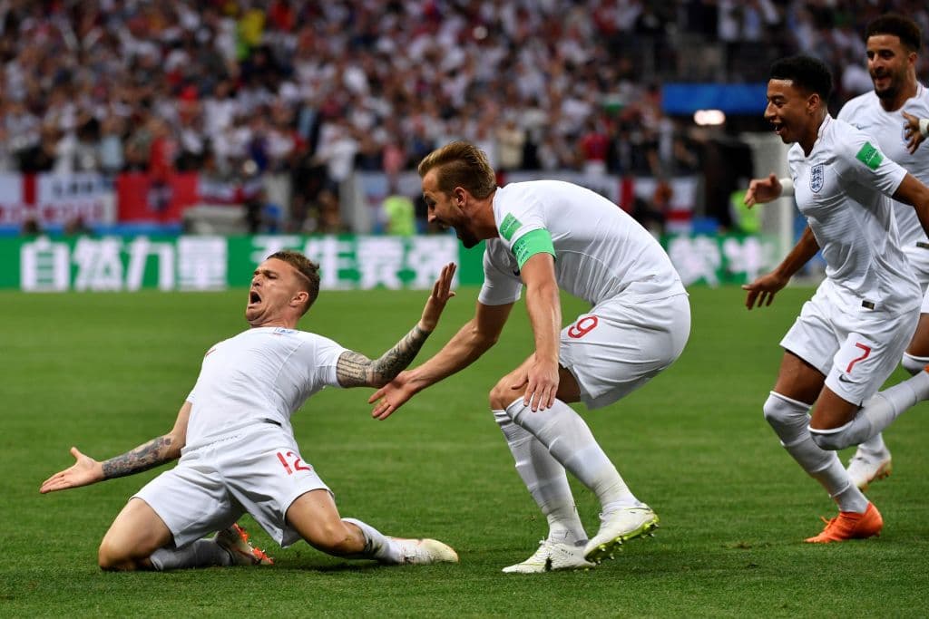 Ese tanto llenó de confianza a los ingleses, que plantearon así su estrategia para la semifinal.