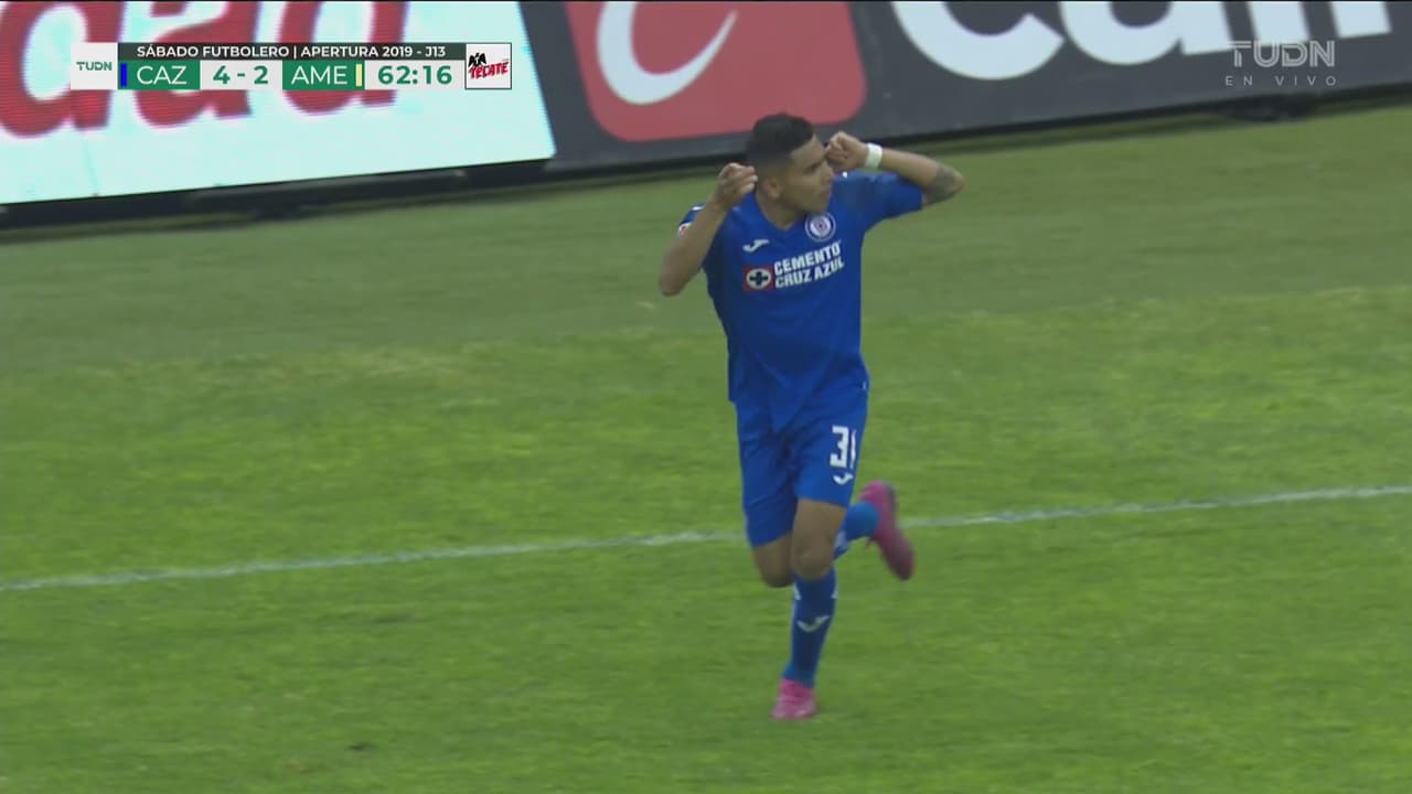 ¡La Máquina luce imparable! Orbelín Pineda hace el cuarto gol