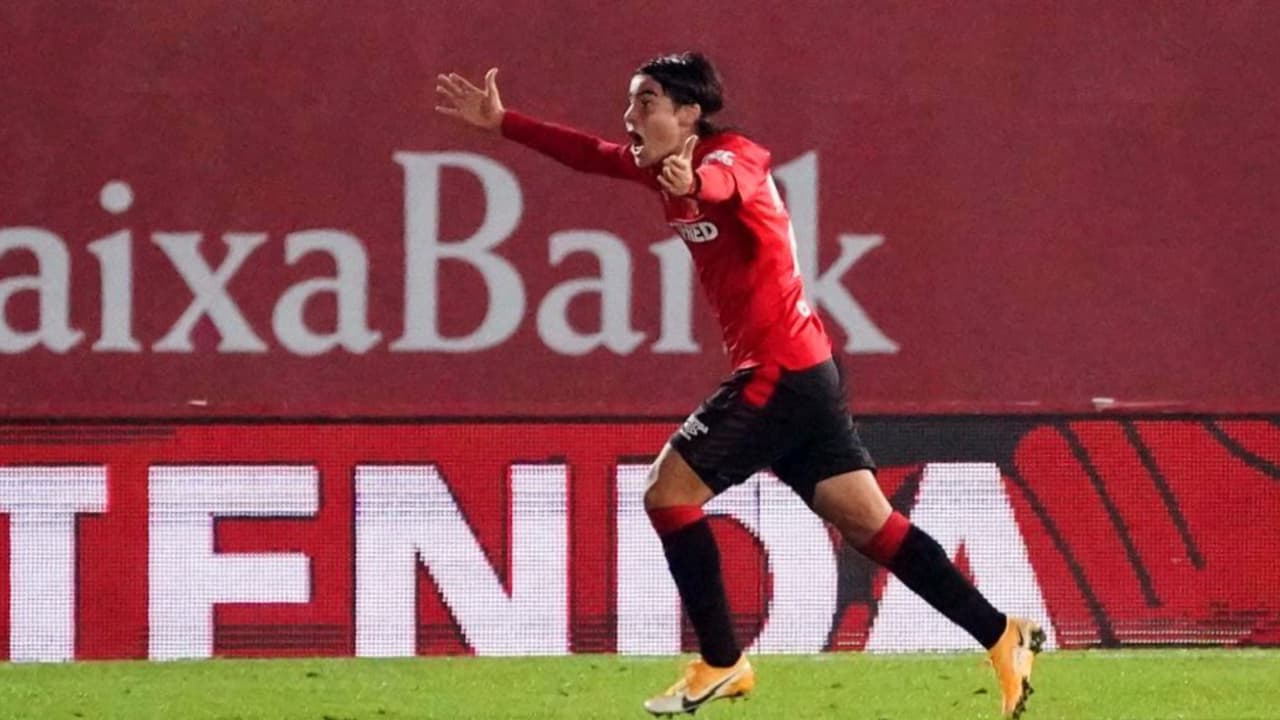 El jugador mexicano Luka Romero se estrenó como goleador 