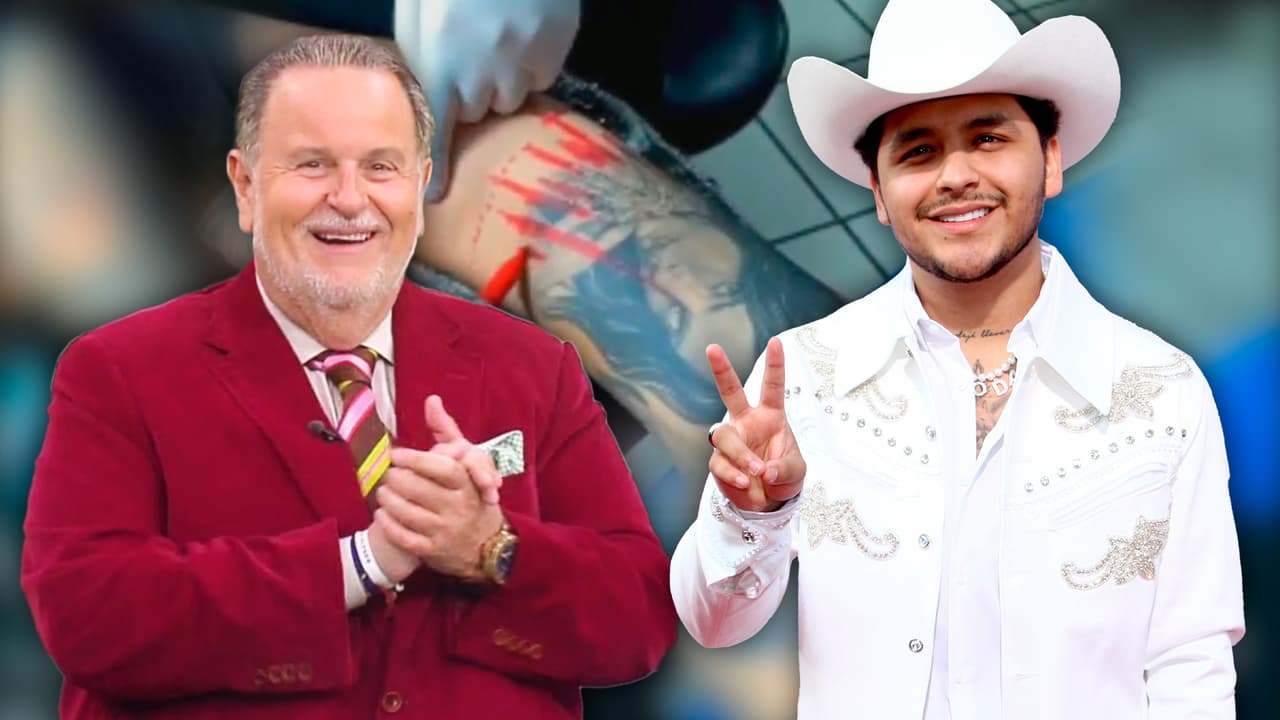 Para Raúl, Christian Nodal "debería de estar feliz" porque Lupillo Rivera se quitó el tatuaje de Belinda