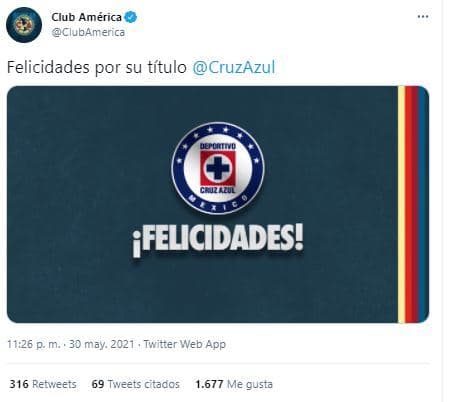 Estas fueron las reacciones tras el campeonato del Cruz Azul.