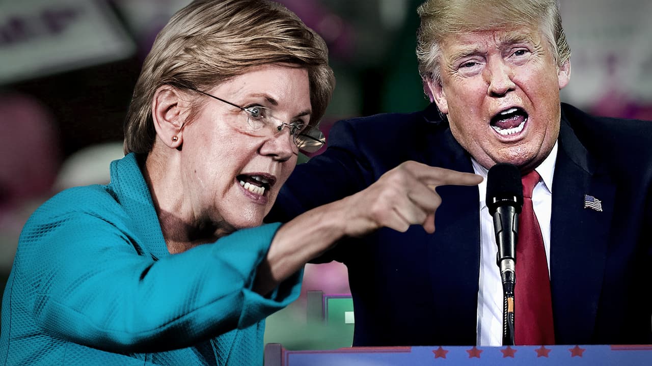 Trump felicita a las mujeres en su día y la senadora Warren le responde con dura crítica