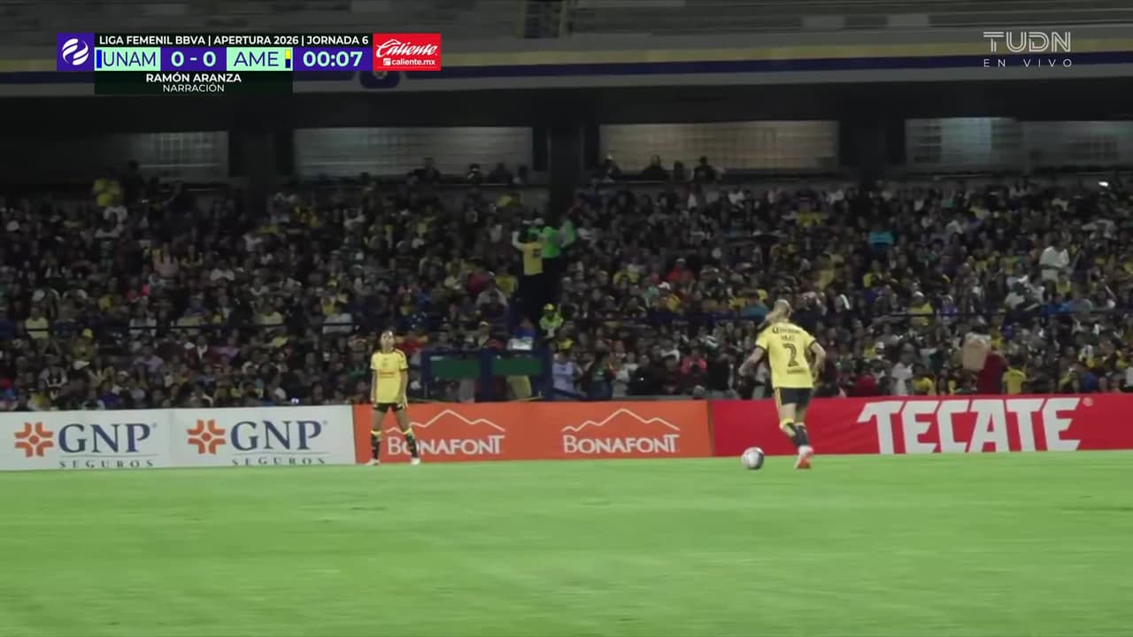 ¡Rueda el balón en CU! Pumas recibe al América en Liga Femenil