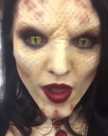 La cantante da vida al personaje de 'Santanico Pandemonium' en la serie 'From Dusk Till Dawn''.