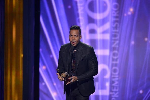 Romeo Santos fue el gran ganador de la noche.
