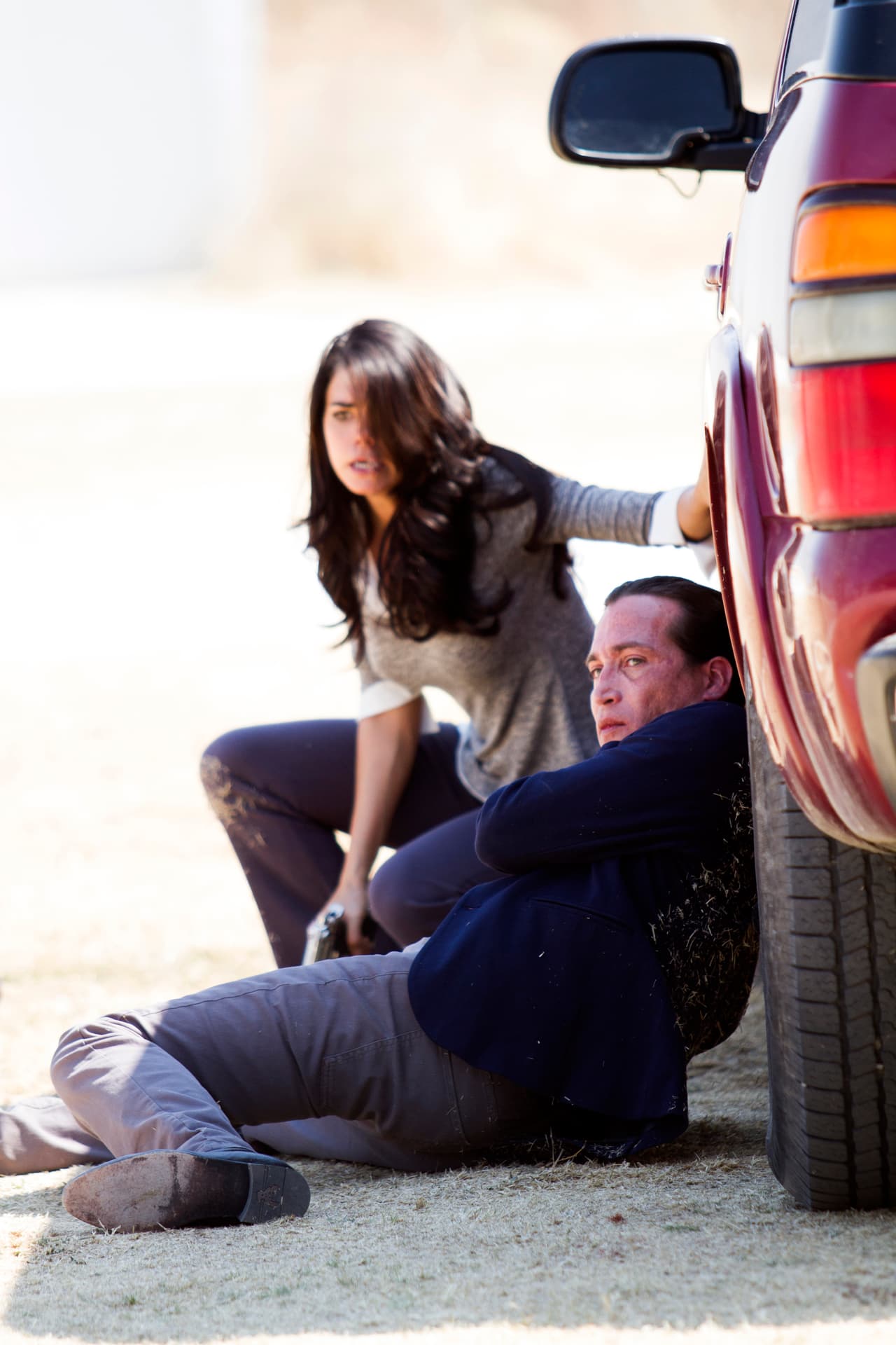 Yolanda se había quedado sin balas, pero no se rendiría.