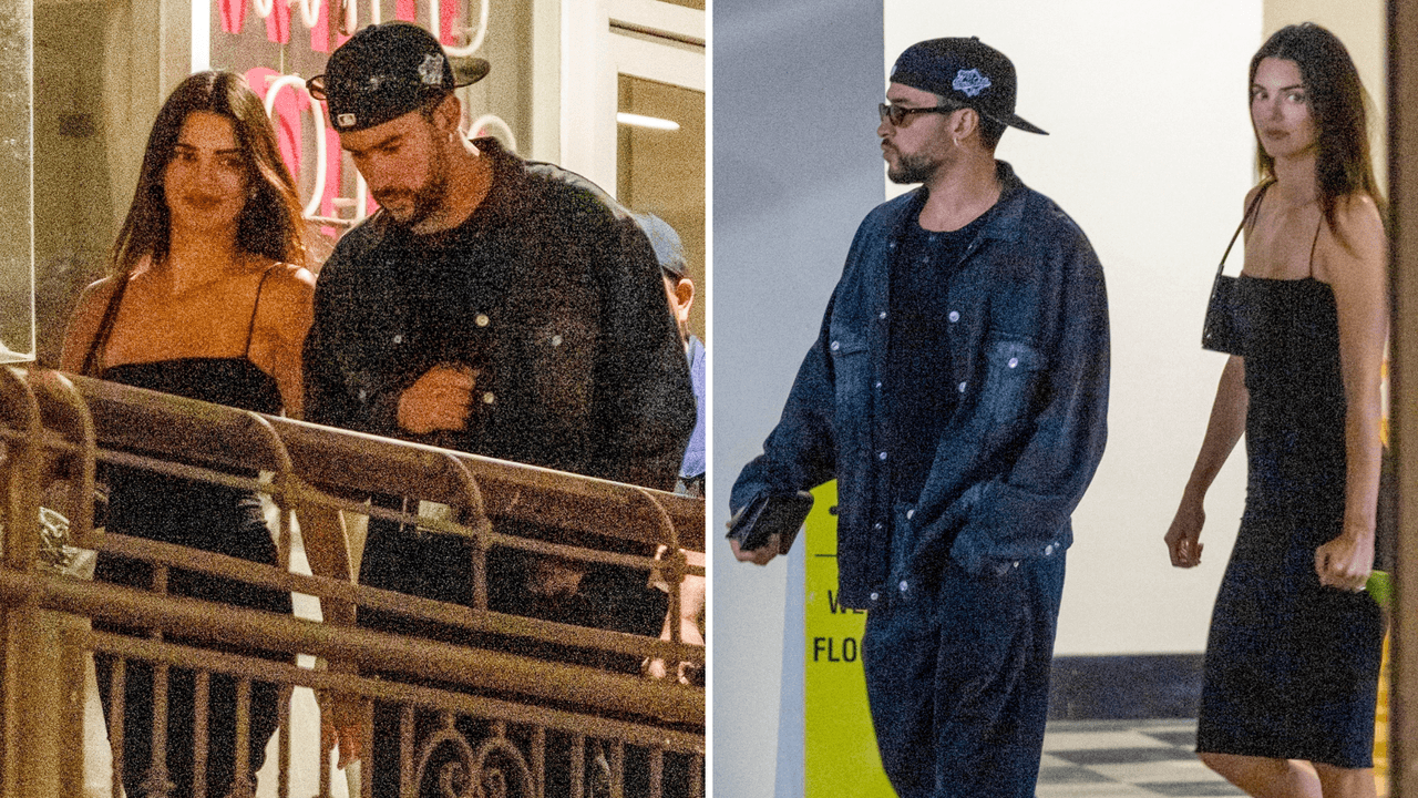 Bad Bunny y Kendall Jenner en una cita