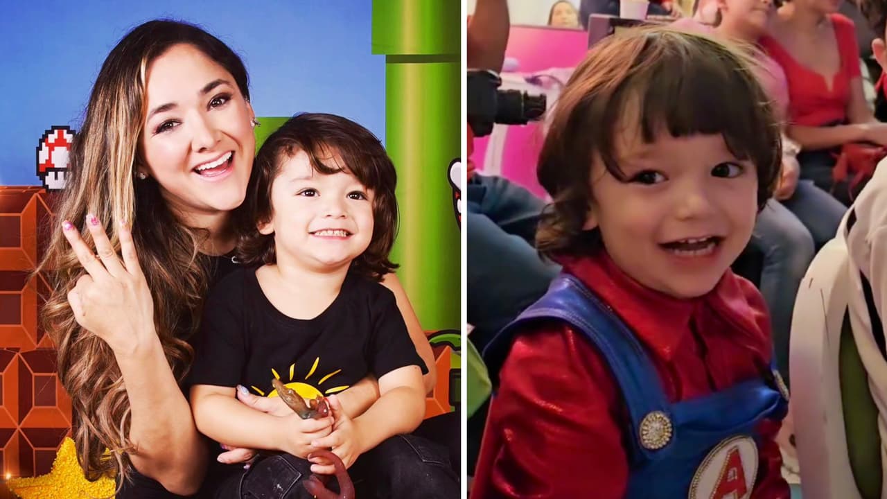 Sherlyn le hizo otra fiesta de cumpleaños a André y fue más grande: el pastel acaparó las miradas