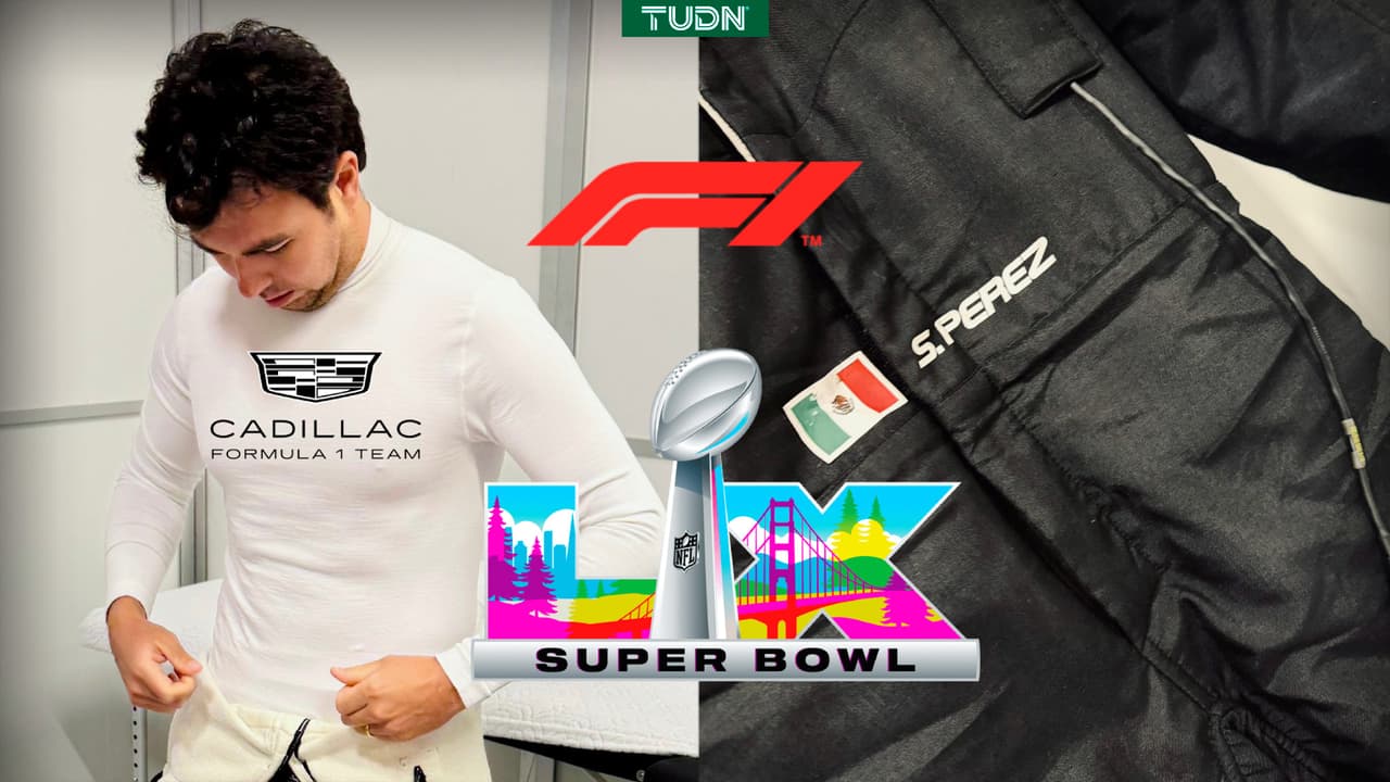 Checo Pérez estará en el Super Bowl LX tras pago millonario de Cadillac