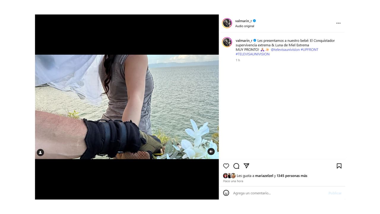 Valeria Marín conducirá 'El conquistador' al lado de su esposo Julián Gil.