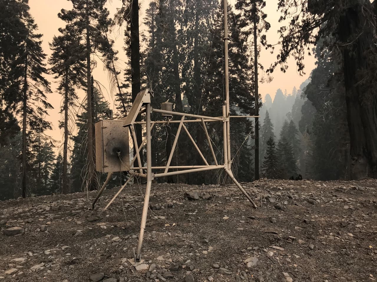 Una de las estructuras dañadas es la estación de monitoreo remota del Servicio Nacional de Metreología que se ubica en Mountain Home.
<br>