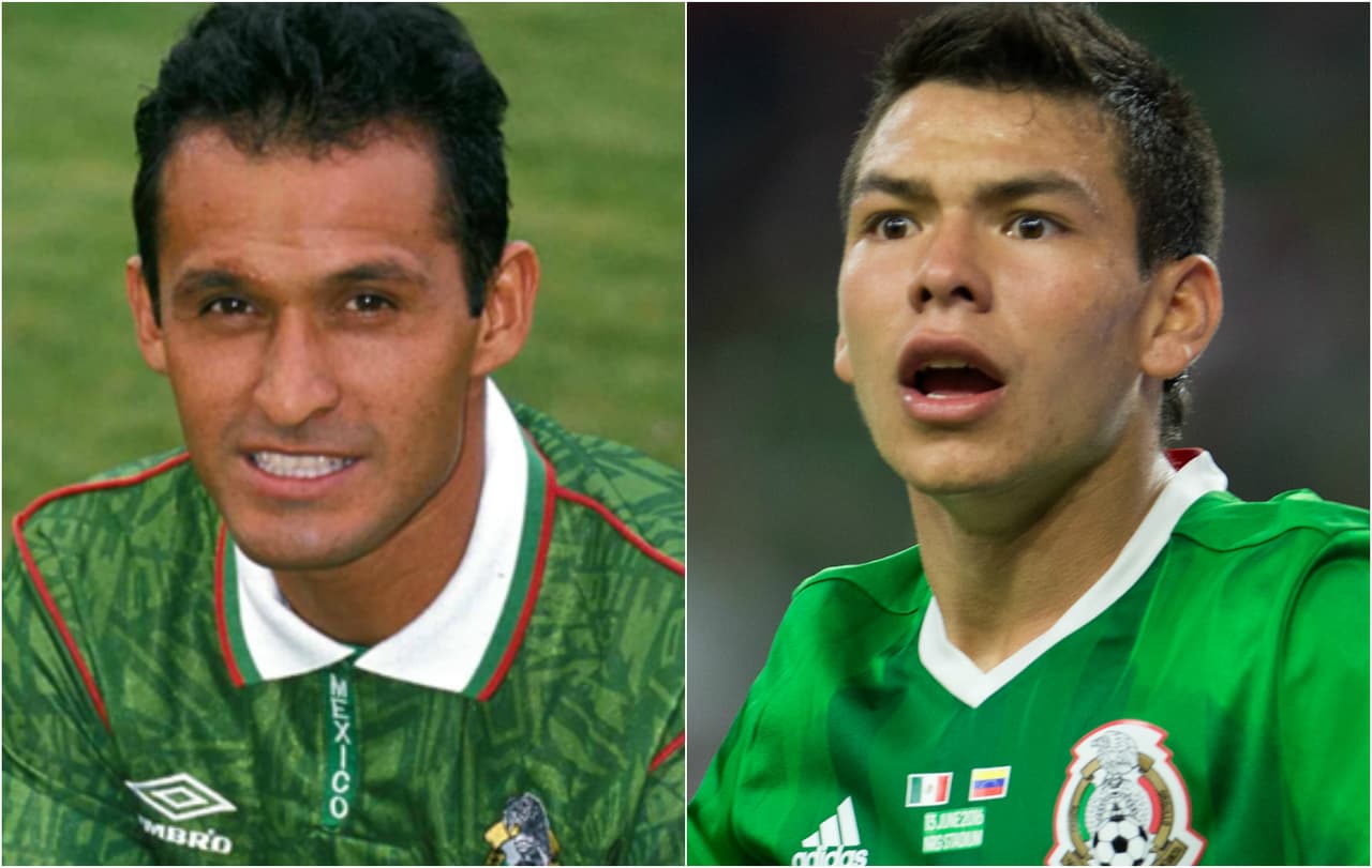 LUIS ANTONIO VALDEZ vs. HIRVING LOZANO – En otro de los duelos más parejos, el ‘Chucky’ Lozano vence al ‘Cadáver’ Valdez por su juventud y por ser la gran promesa del fútbol mexicano. Valdez jugó en Chivas donde salió campeón en 1986. Jugó en Monterrey y León. Marcó dos tantos en 12 partidos con selección. Lozano solo tiene 21 años y ya fue campeón con el Pachuca y lleva un gol en siete juegos con el Tri donde ya es considerado figura.
