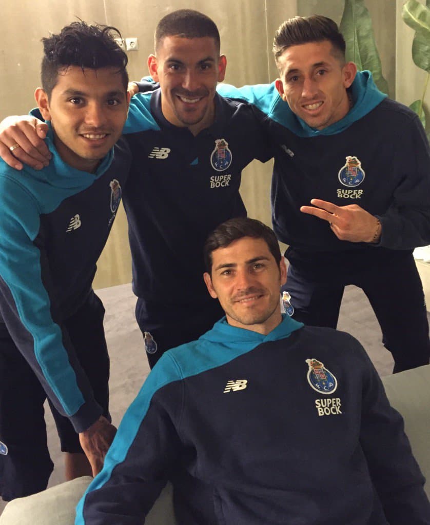 Iker Casillas: "Héctor Herrera, Layún y Corona son grandes jugadores para el Porto"