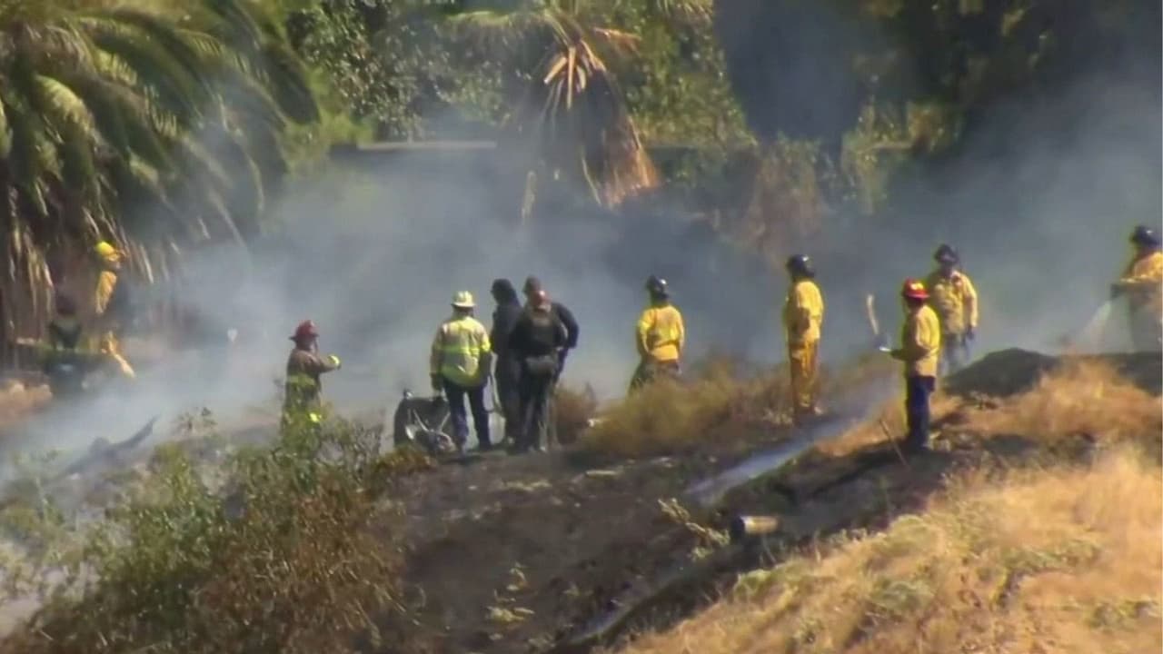 Una madre y sus dos hijos murieron en un accidente de avioneta en California; el padre sobrevivió con graves quemaduras