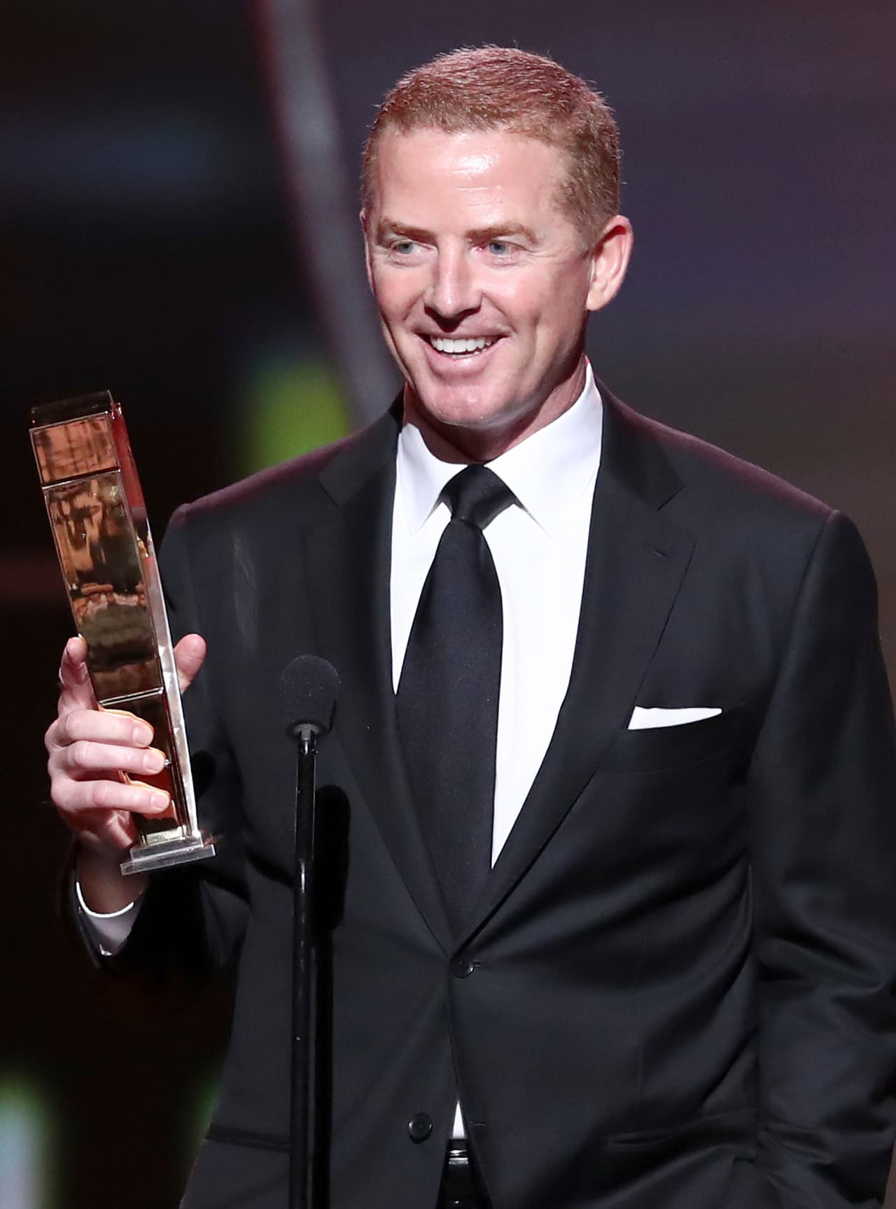 "Esto es un reconocimiento a nuestro equipo y lo acepto en su nombre", dijo Garrett, quien tomó las riendas del 'Equipo de la Estrella Solitaria" en 2010.