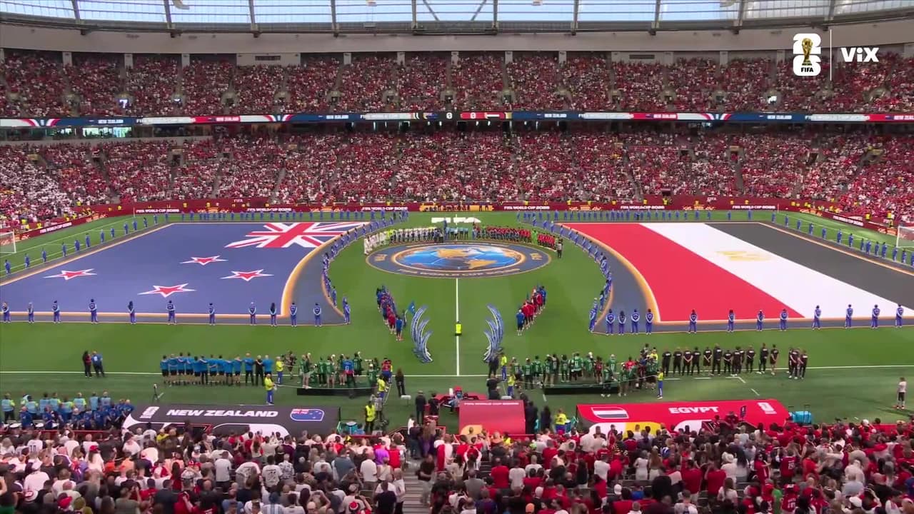 ¡Se entonan los himnos de Nueva Zelanda y Egipto en el Mundial 2026!