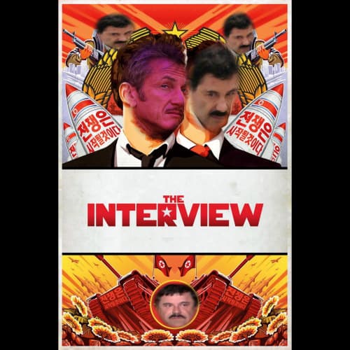 Como en la cinta polémica de James Franco y Seth Rogen sobre Corea del Norte, "The Interview".