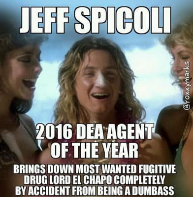 ¿Quién diría que Jeff Spicoli es el mejor agente de la DEA?
