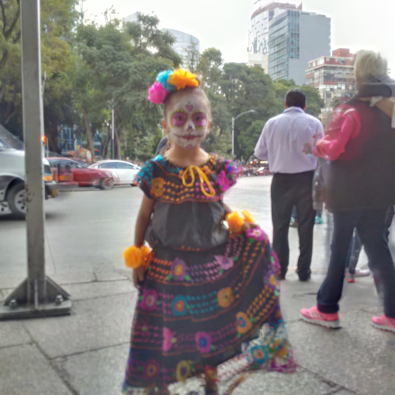 Sin importar la edad, cientos de personas decidieron salir a las calles de la Ciudad de México para darle vida a un personaje muy especial en el Día de Muertos: La Catrina, personaje creado por el ilustrador José Guadalupe Posada y que sin duda es un ícono de la cultura mexicana.