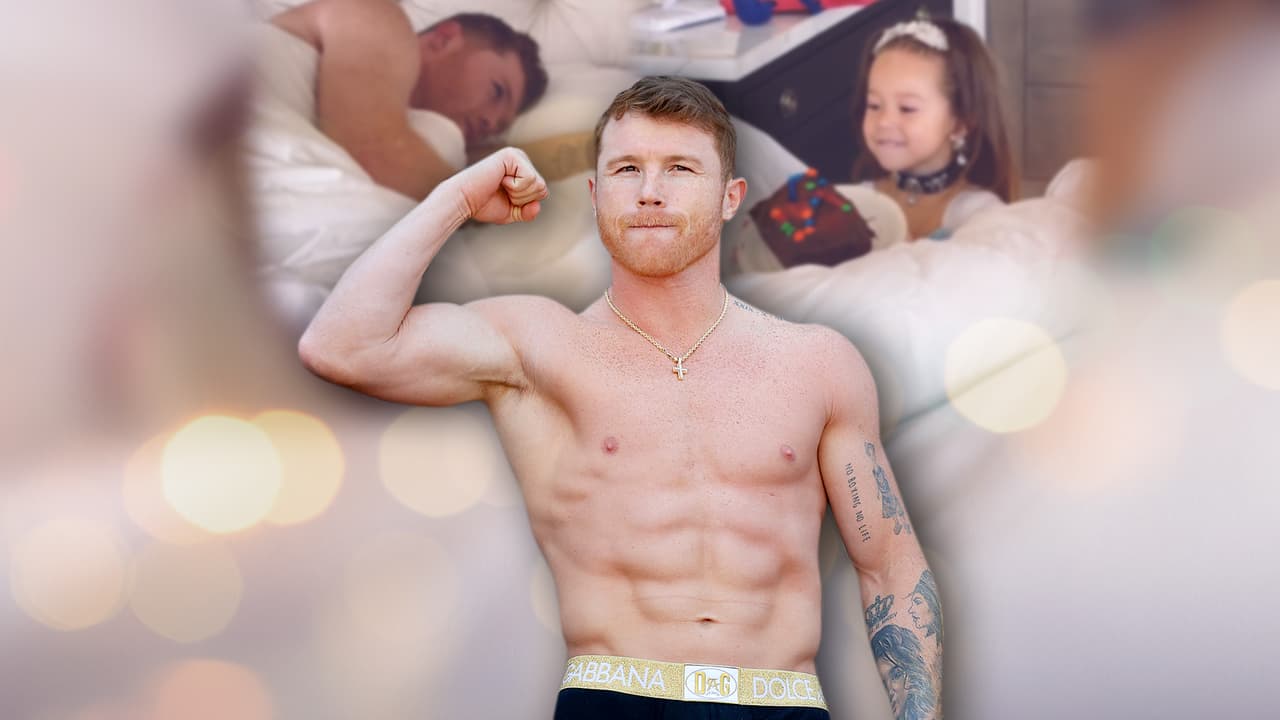 ‘Canelo’ Álvarez se derrite de amor con la sorpresa que su hija Fer le dio en su cumpleaños 31