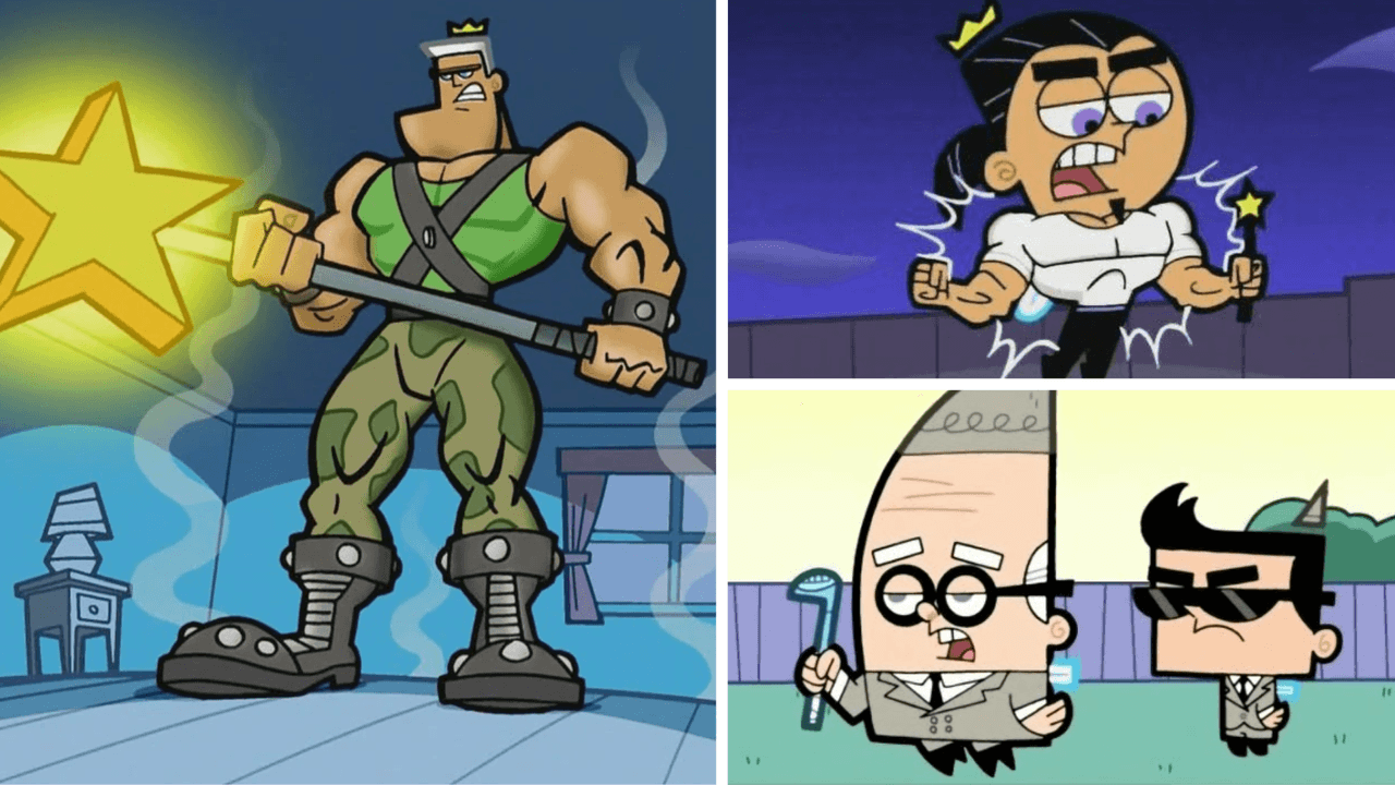 Personajes de 'Los Padrinos Mágicos'