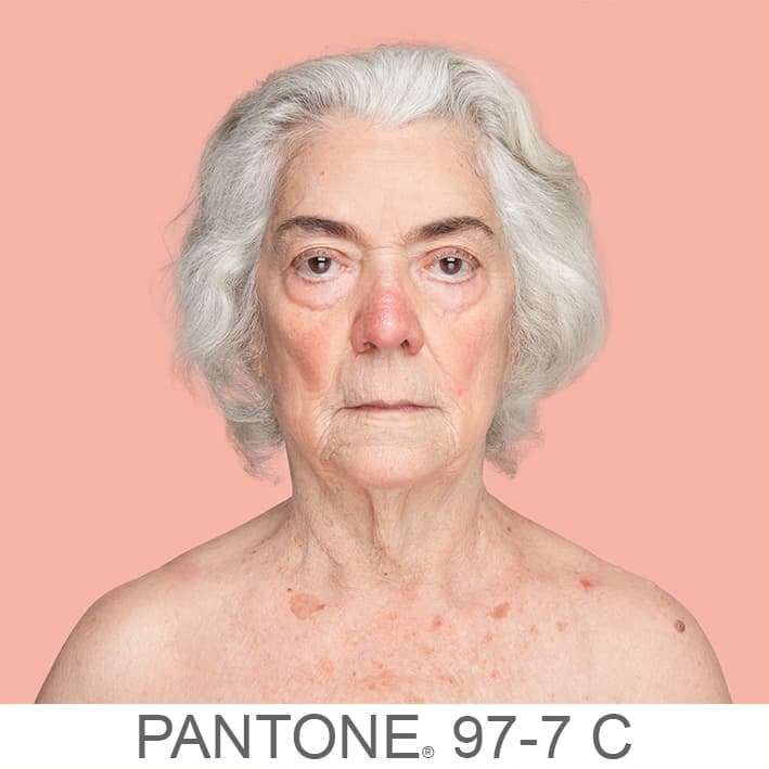 Fotografía de la abuela de Angélica Dass.