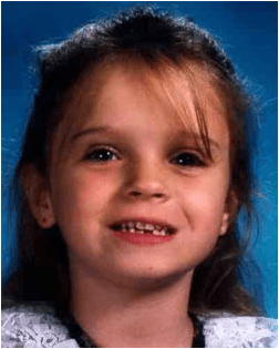 <b>Amanda Victoria Brown, 7 años. </b>La pequeña desapareció de la casa de su madre cerca de Tampa. Aunque nunca se encontró su cuerpo, Willie Crain Jr., un reincidente abusador de menores, fue condenado por su asesinato y sentenciado a muerte, una vez que la policía encontró ADN de la niña en el inodoro de su remolque. Kathryn Hartman, la madre de Amanda, había conocido a Crain en un bar y lo había invitado a su casa.