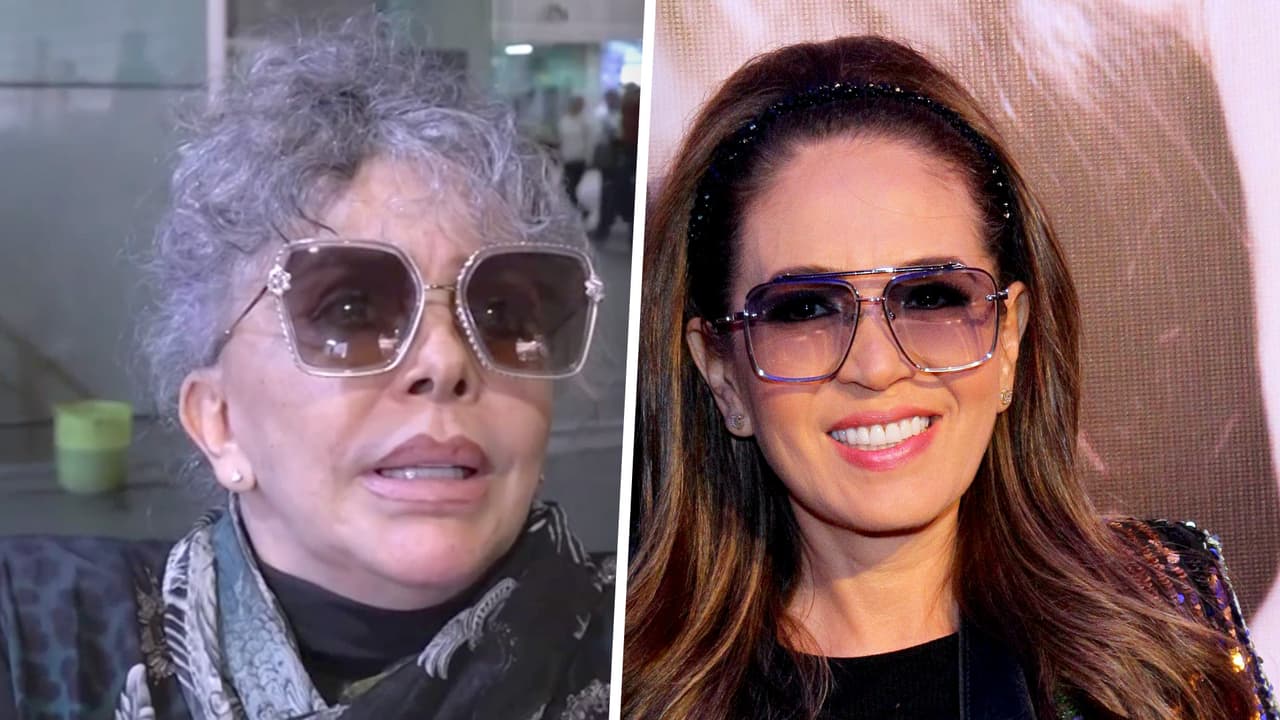 Verónica Castro responde si perdonó a Yolanda Andrade y habla del bebé que espera su hijo Cristian