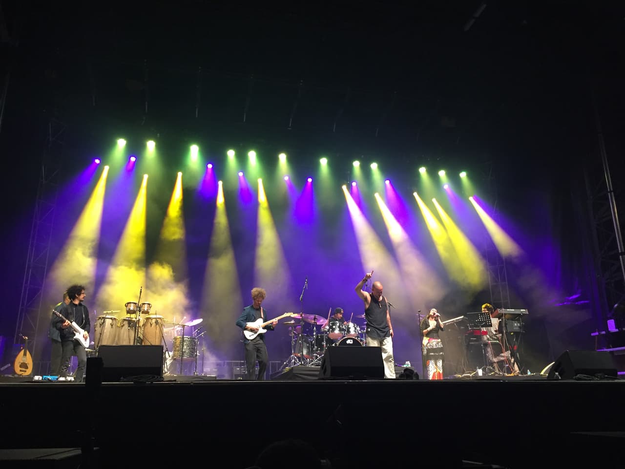 Residente en escena en SXSW.