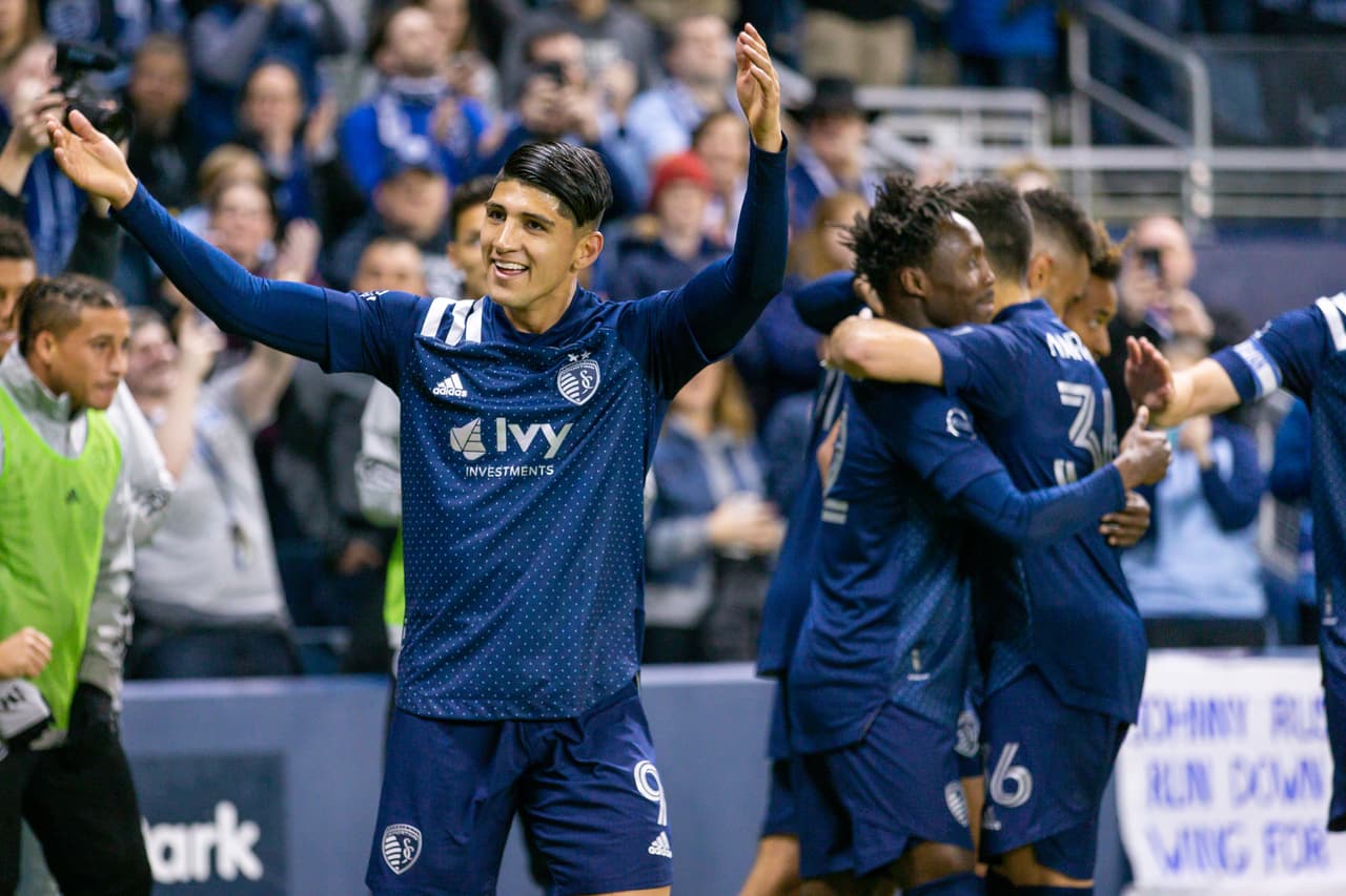 Alan Pulido irrumpió en Sporting Kansas City como una auténtica estrella.