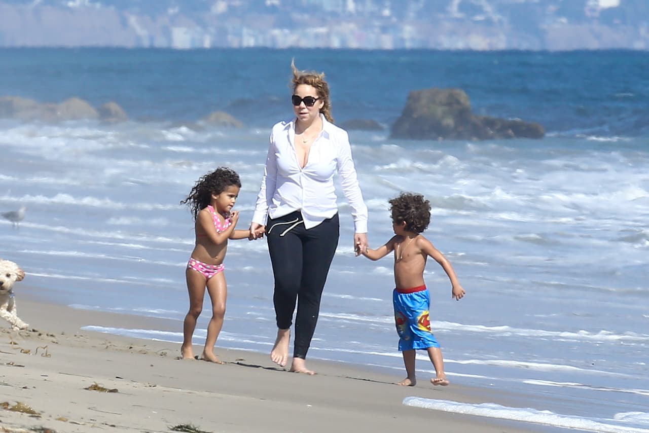 Mariah Carey se la está pasando súper bien este verano.