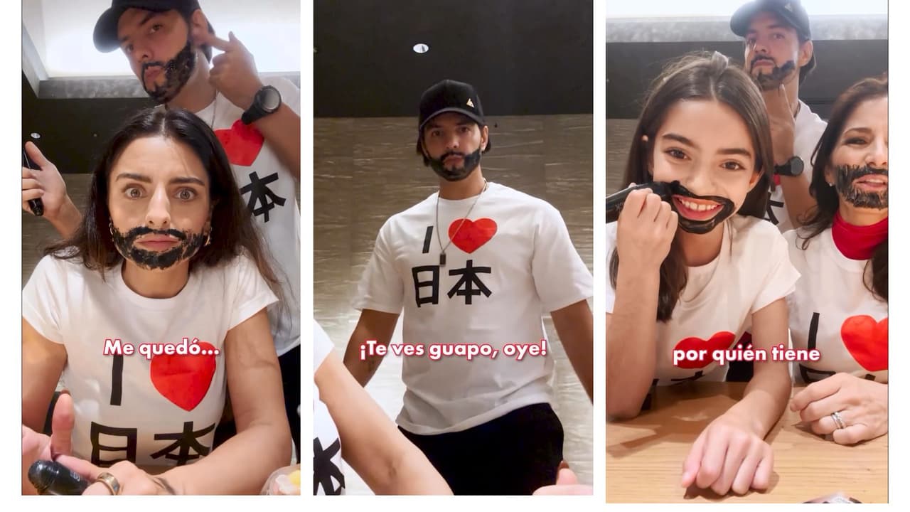 Así se prepararon los hijos de Eugenio Derbez para transformarse en él.