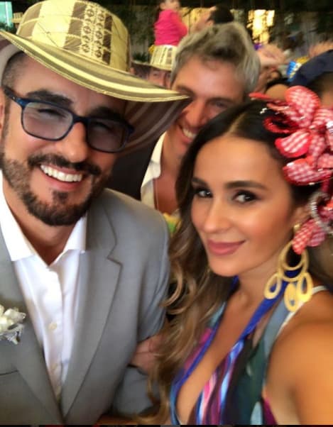 Varoni se considera muy afortunado por tener a una mujer como ella a su lado.