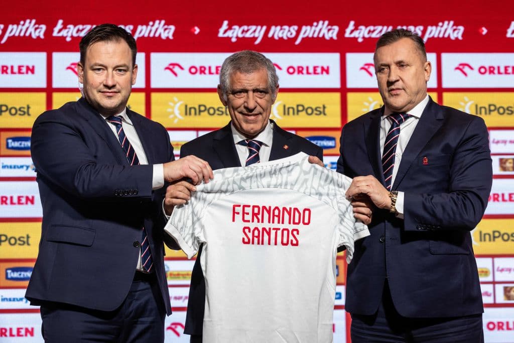 Fernando Santos fue presentado como nuevo seleccionador de Polonia 