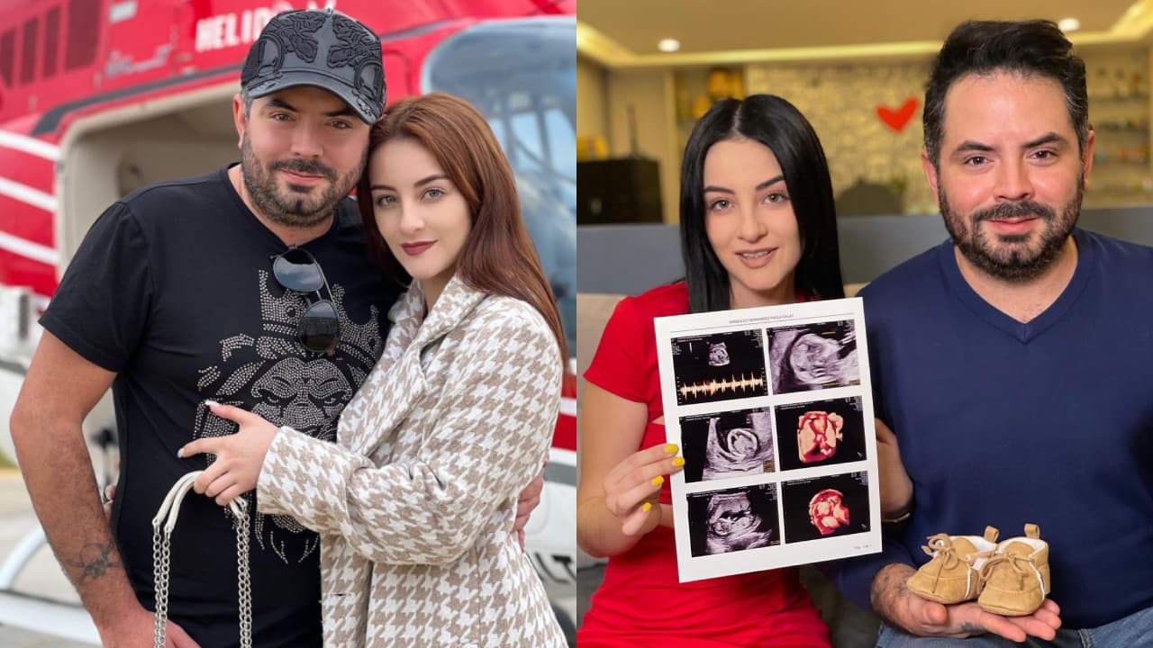 José Eduardo Derbez presume a su bebé y su novia revela: “No le veo forma”