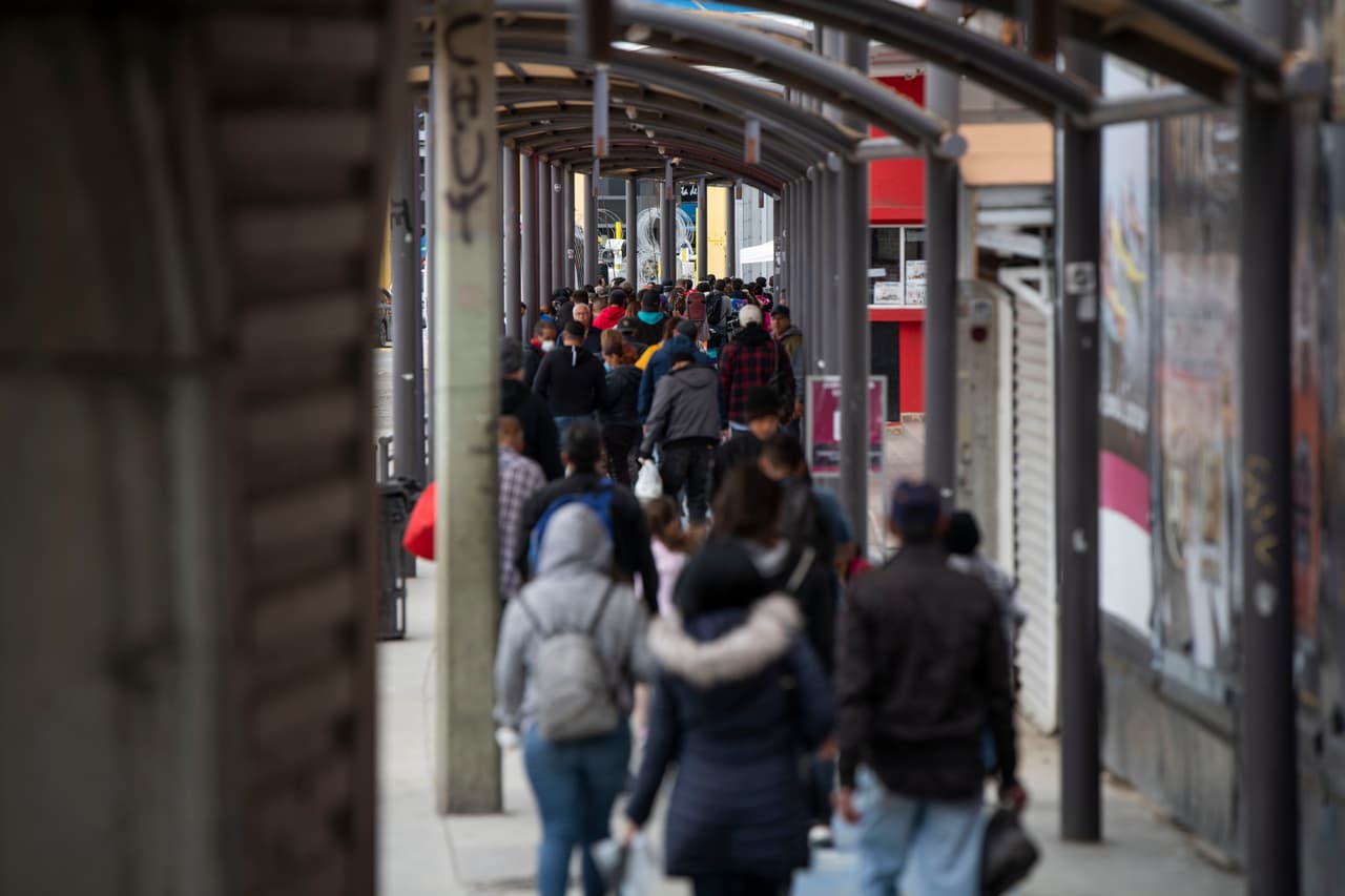 También aumentó de inmediato el tráfico de peatones. El anuncio fue realizado este viernes a mediodía por Estados Unidos.