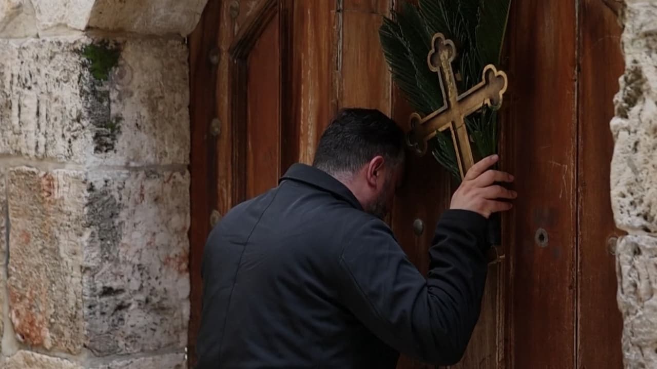 Israel impide misa de Domingo de Ramos en Jerusalén por restricciones de guerra