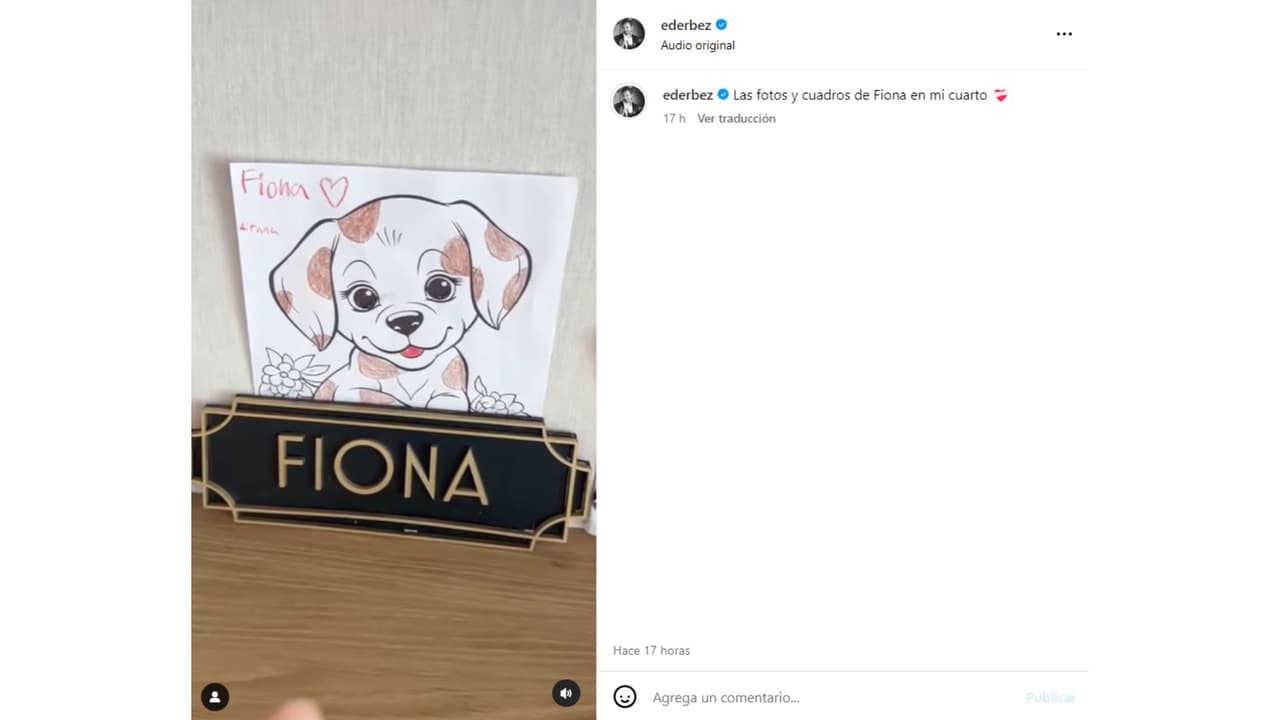 Eugenio Derbez tiene un espacio dedicado a Fiona.