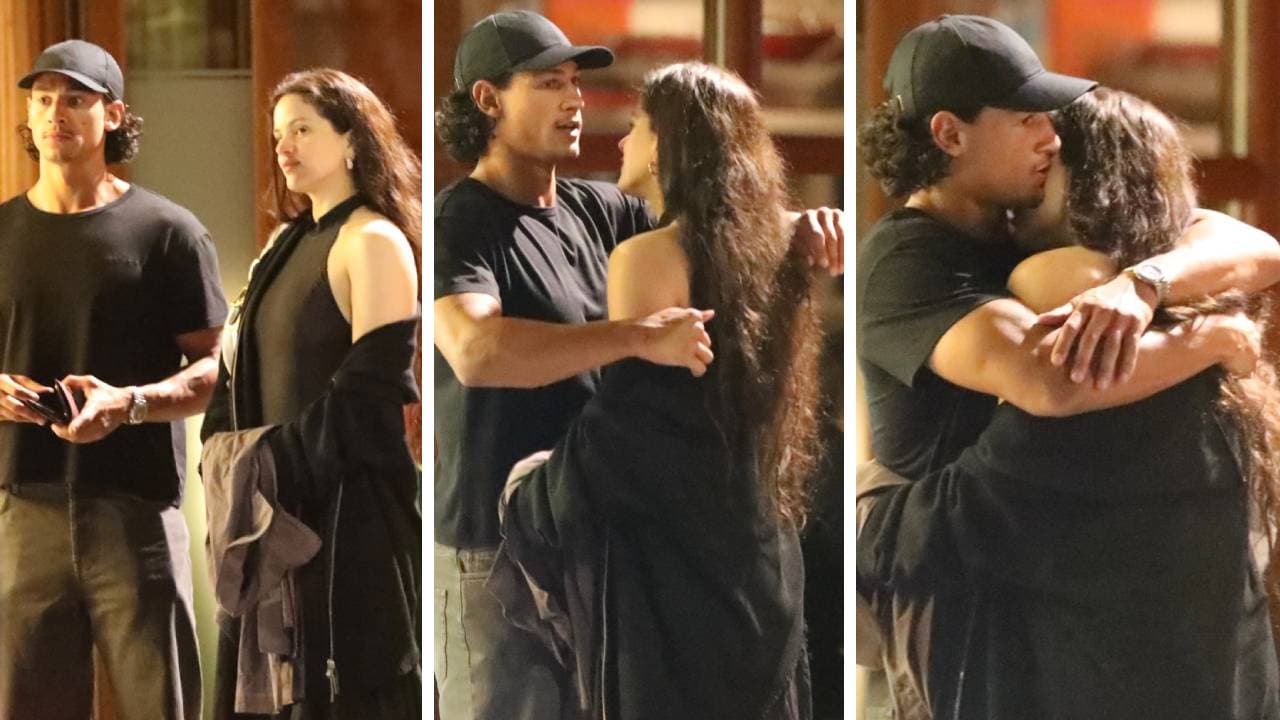 Rosalía y Emilio Sakraya fueron vistos cenando en el restaurante Cipriani, en Beverly Hills. Tras salir del restaurante, compartieron muestras de cariño.