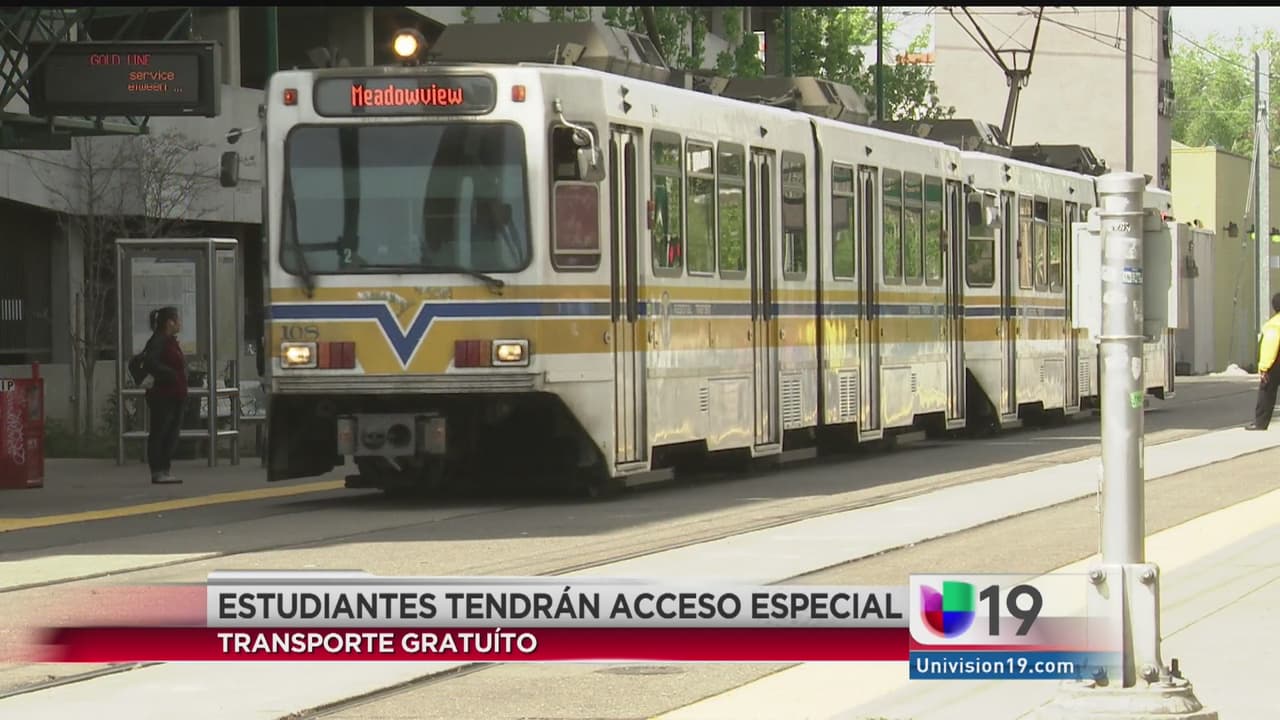 Transporte público gratuito para el inicio del año escolar