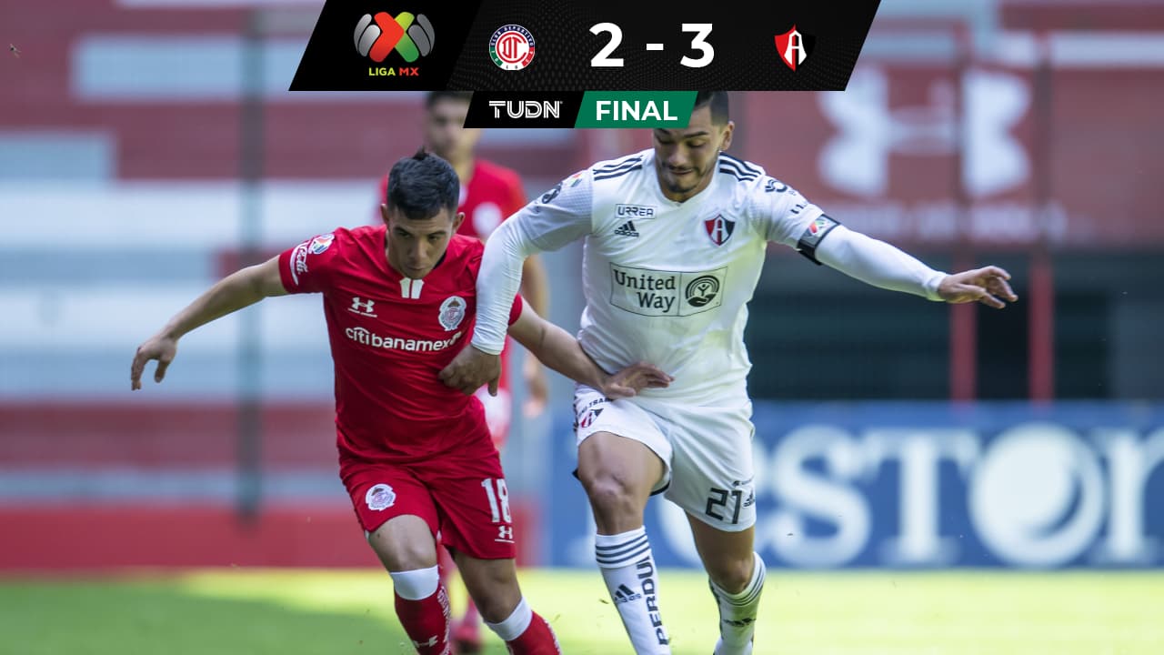 ¡A lo Atlas! Los Rojinegros vuelven a ganar a costa del Toluca