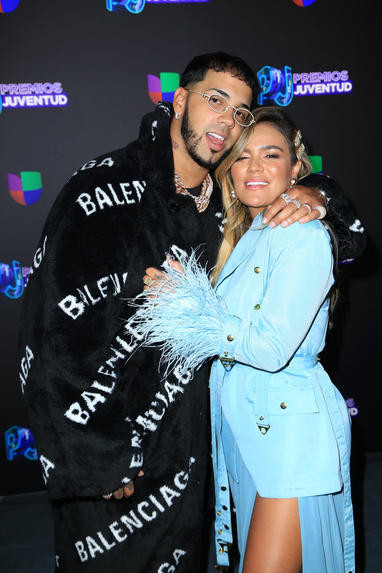 <b>La pareja que enciende las redes / Couples That Fire Up My Feed:</b> Anuel AA & Karol G