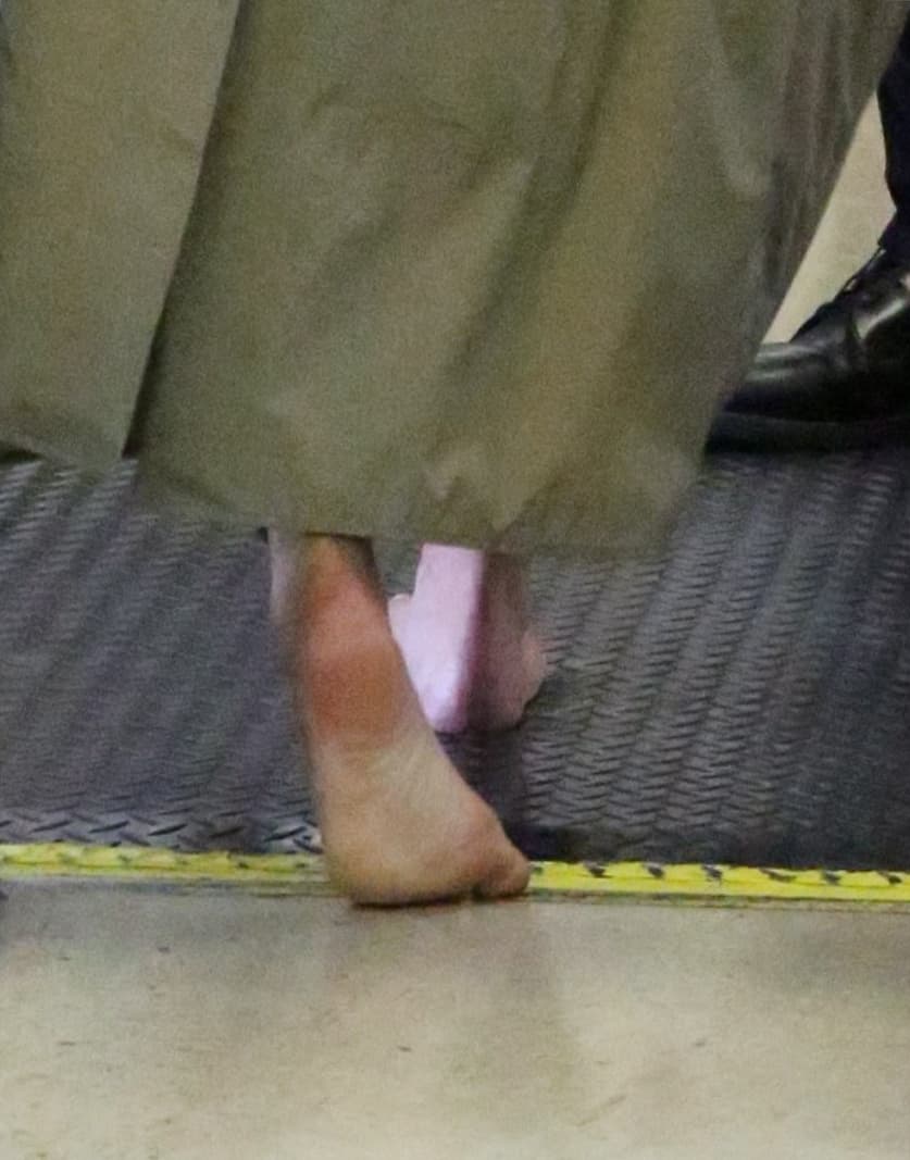 ¿Se habrá hecho el pedicure?