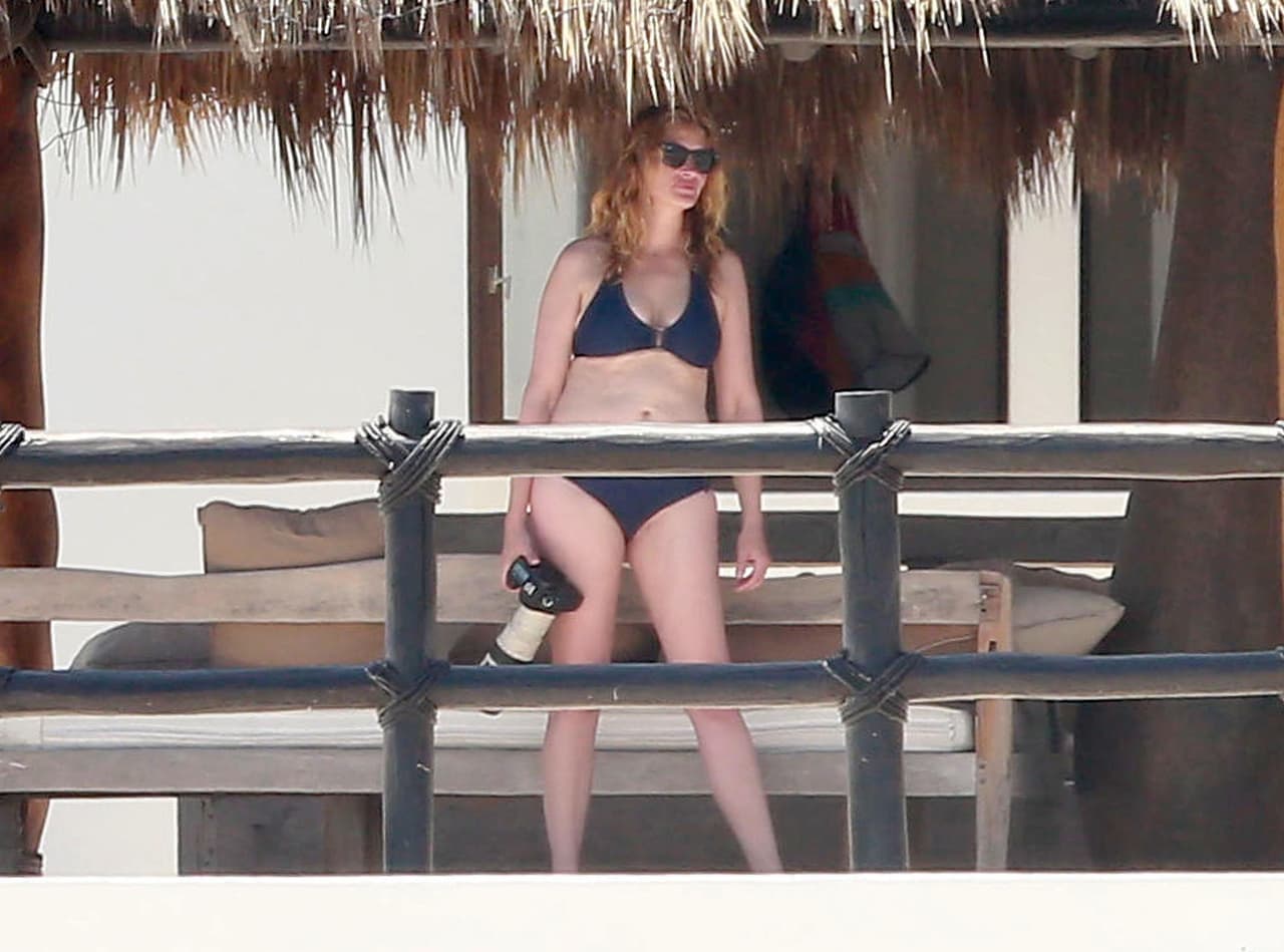 Así encontraron los paparazzi a Julia Roberts.