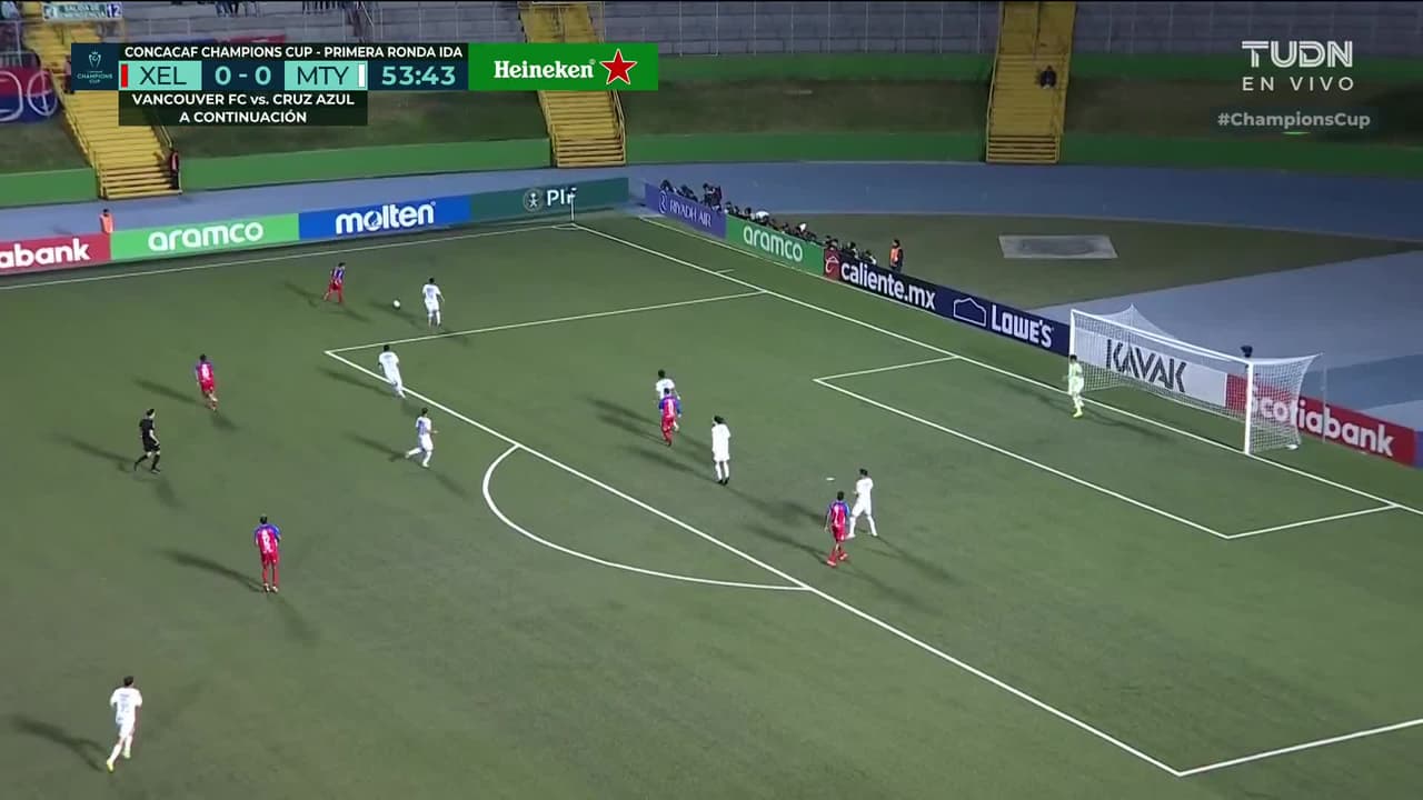 ¡TIRO ATAJADO! disparo por Raúl Calderón.