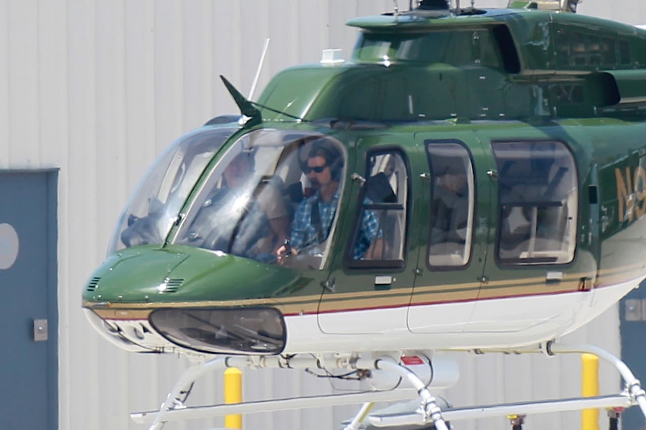 Esa vez tuvo ayuda de otro piloto profesional.