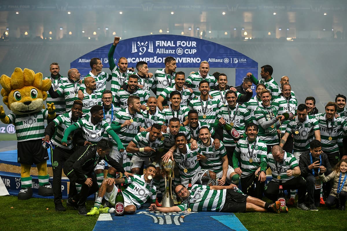 El Sporting ganó su segundo título de la Copa de la Liga, certamen en el que participaron 32 equipos de la primera y segunda división de Portugal.