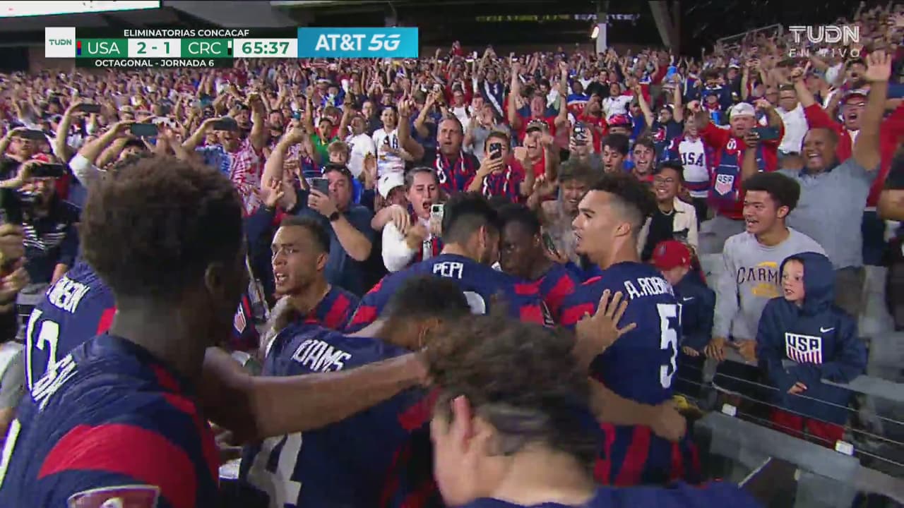 ¡Le dan la vuelta! Weah dispara y Moreira no evita el 2-1 del Team USA